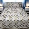 Lenjerie de pat pentru copii, 6 piese, cearsaf 240 x 260 cm, 100% bumbac ranforce